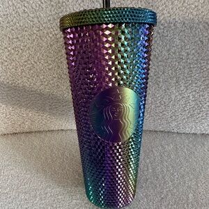 Starbucks Purple and Green Tumbler